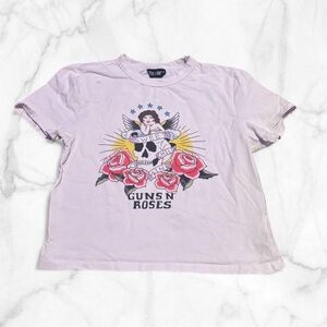 🌹 Cotton On Guns ‘N Roses Cropped Tee🌹